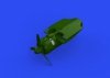 Eduard 648846 A6M2-N Rufe exhaust PRINT EDUARD 1/48